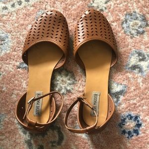 Steve Madden brown strap sandals